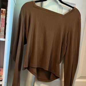 Brown Long Sleeve (Old Navy)